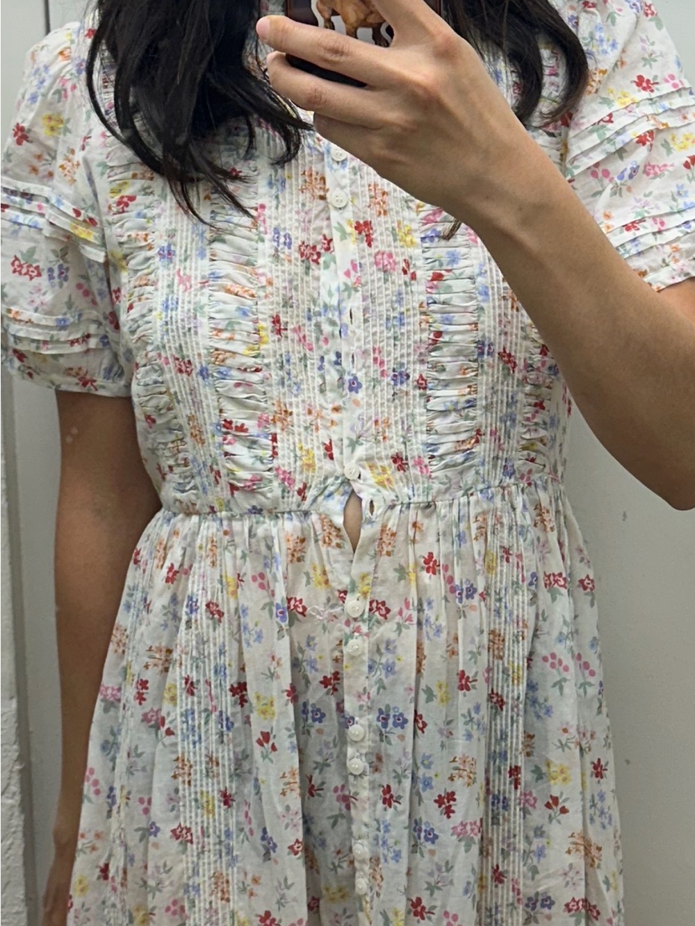 RARE Doen Hathaway Dress in Spring Boquet Floral (XS), 100% organic cotton - Picture 11 of 11